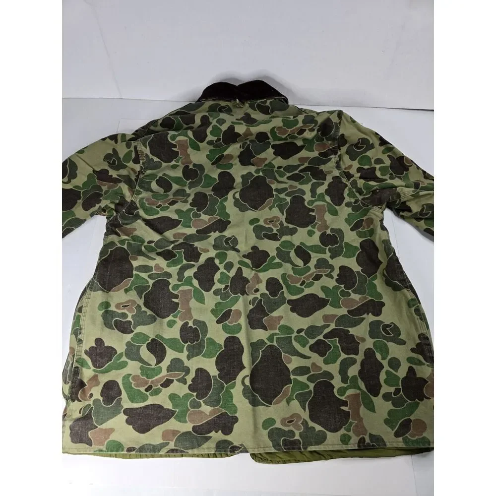 Vintage Black Sheep Hunting Jacket Men's M Medium Green‎ Camouflage Button Coat